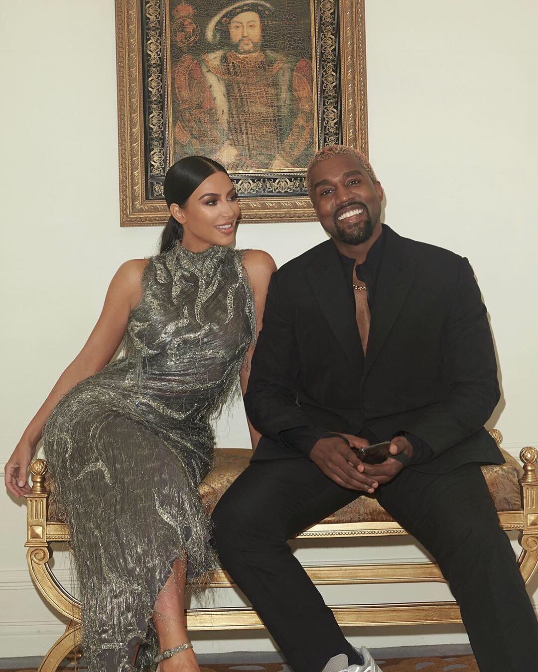 Kim Kardashian and her former hubby, Kanye West [Instagram/KimKardashian]
