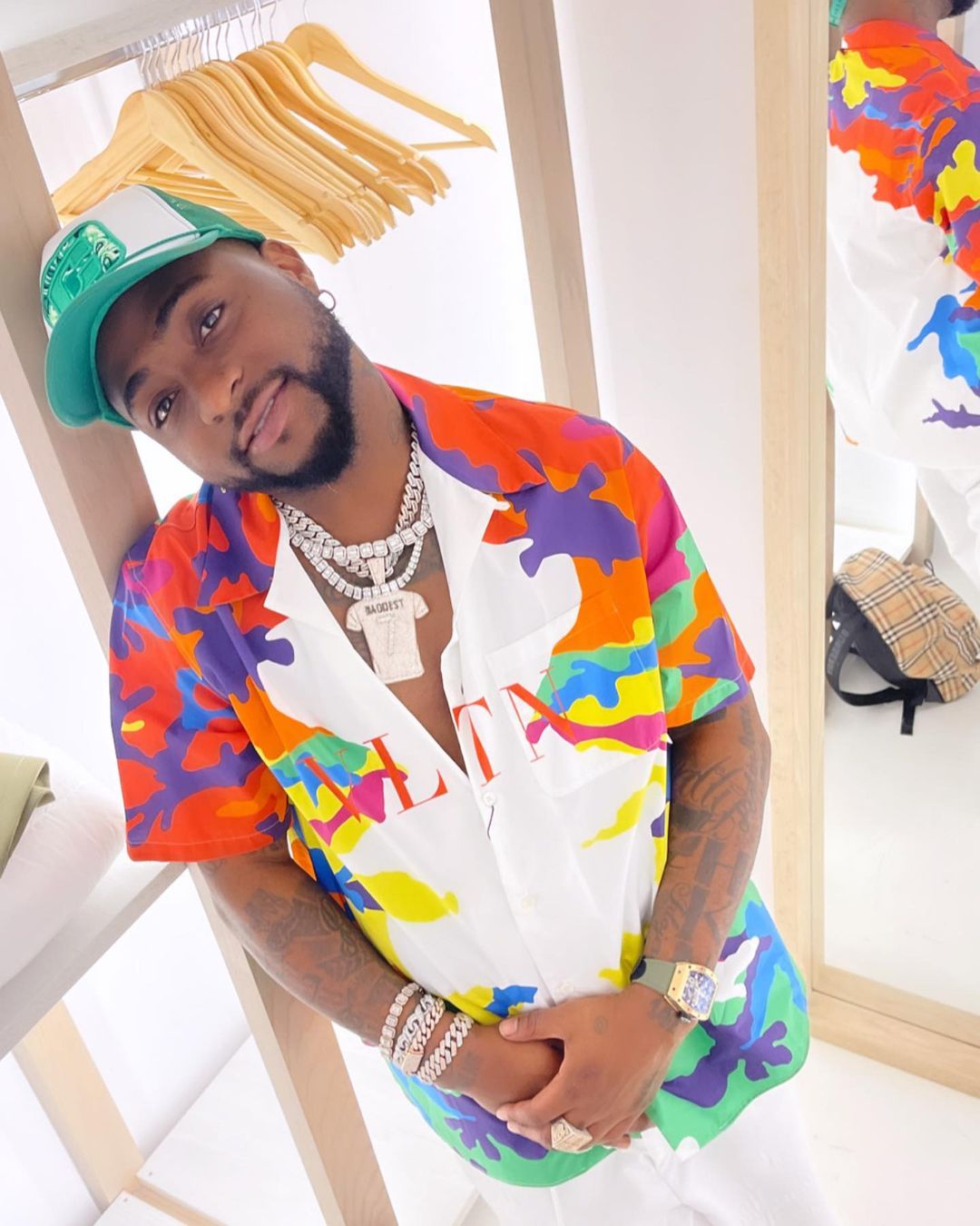 Nigerian music star Davido [Instagram/Davido]