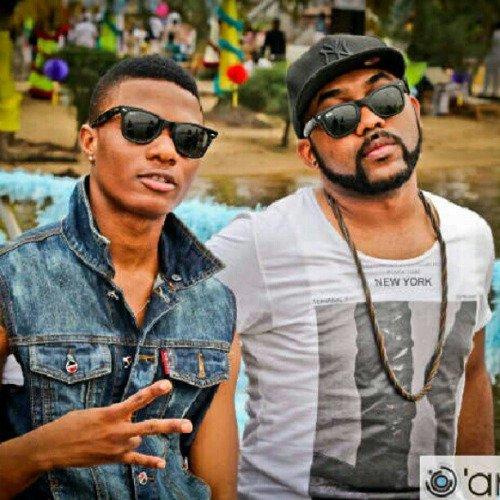 Wizkid with Banky W
