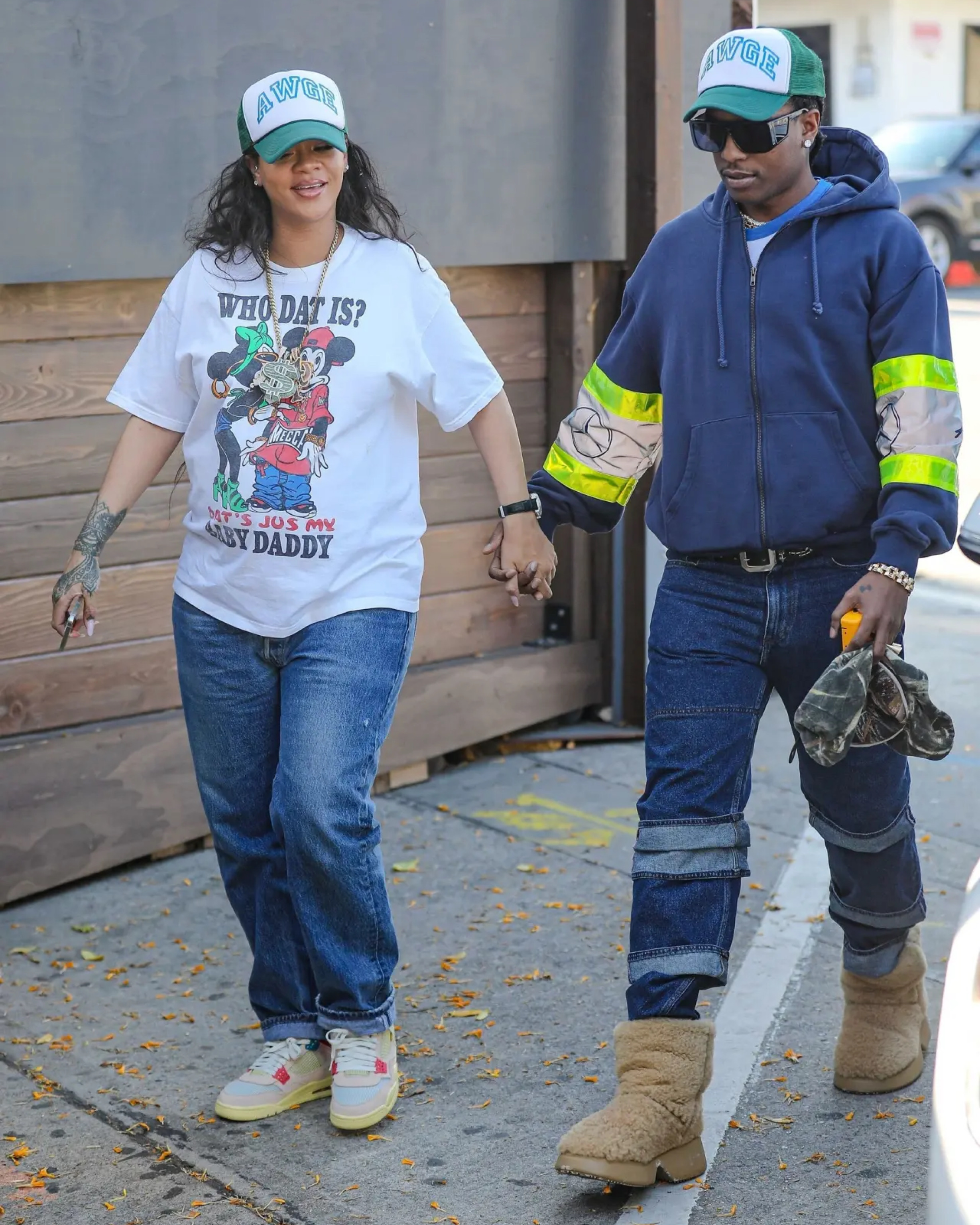 Rihanna and A$AP Rocky 