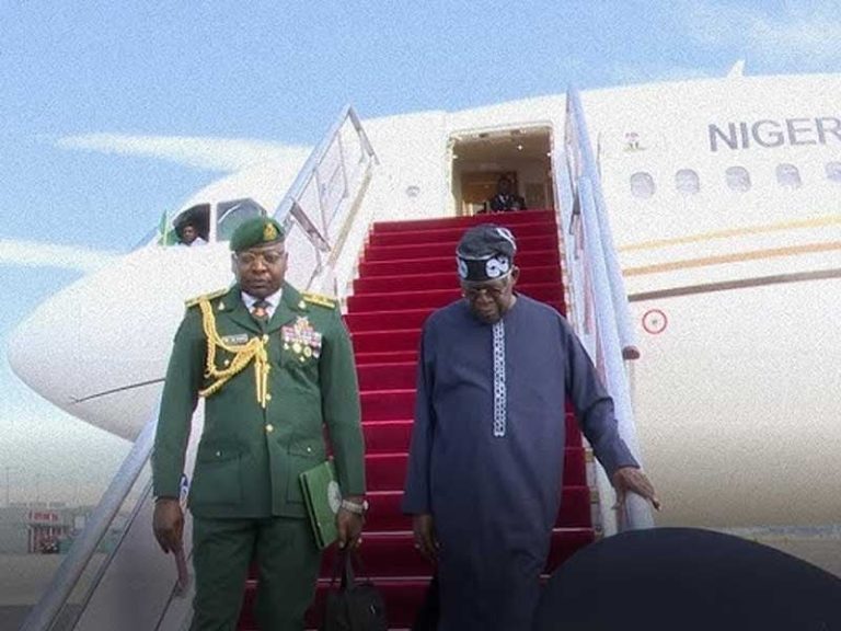 Tinubu arrives Türkiye for state visit